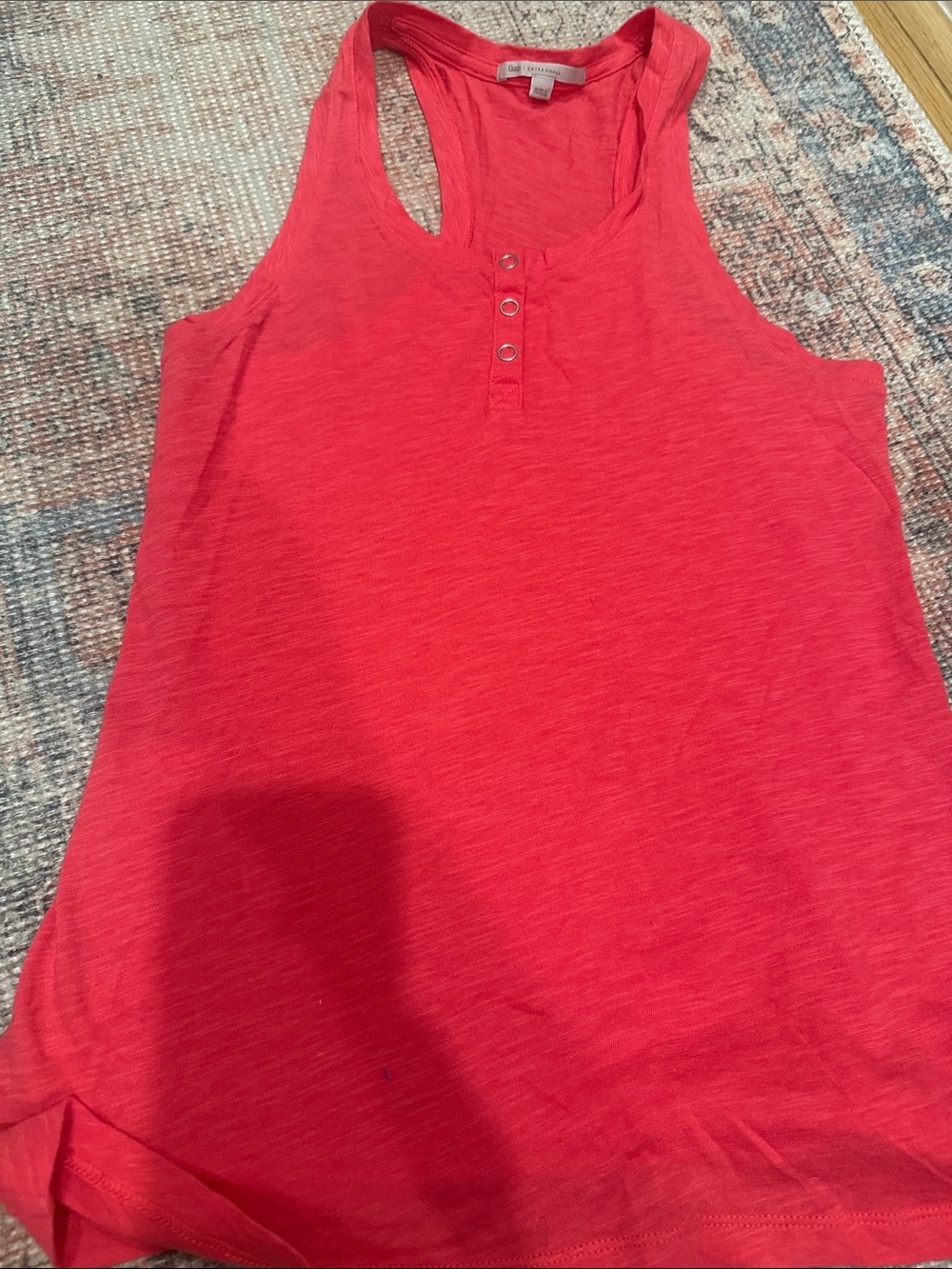 GAP Women's Red Racerback Tank Top